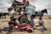 More than 8.5 million people have fled their homes since the war began, while aid groups warn of impending famine in many parts of the country, Africa's third largest by size.