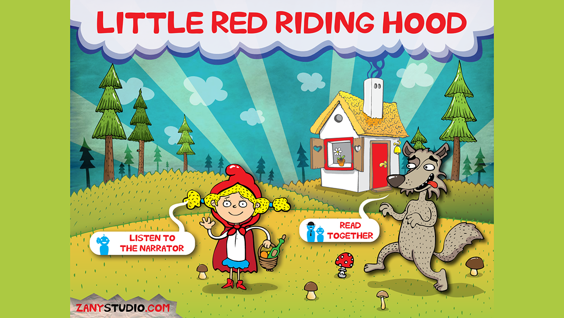 Android application Animated Red Riding Hood screenshort