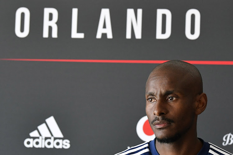 Orlando Pirates coach Rulani Mokwena during a media open day at Rand Stadium this week.