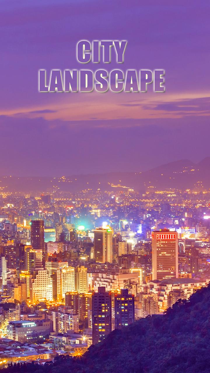 Android application CM City Landscape Theme screenshort