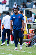 Chippa United co-coach Thabo September during the Nedbank Cup quarter final. 