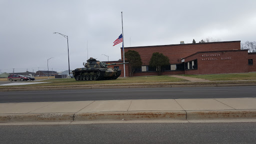 Tank Display at Wisconsin National Guard