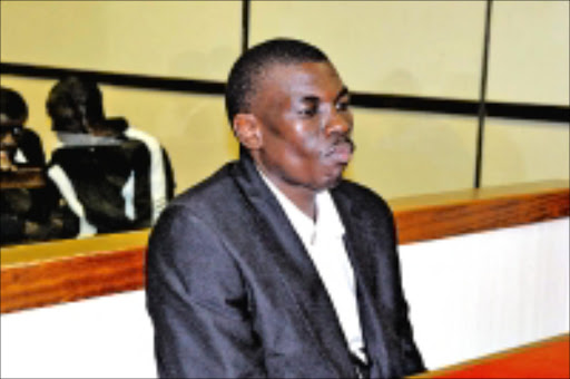 DENIED BAIL: Constable Hlanganani Nxumalo faces eight charges of attempted murder. 20/11/08. © Unknown.