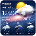 ダウンロード live weather widget accurate をインストールする 最新 APK ダウンローダ