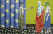 Phumulani Ntuli's 'Stolen Songs', 2019. Ntuli's work is now on offer at an auction by Artnet that is curated by Latitudes.