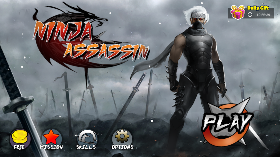 Android application Ninja Assassin screenshort