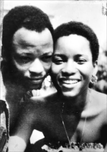 Tsietsi Mashinini and his wife Welma A Campbell, 01/03/1987 - © Sunday Times