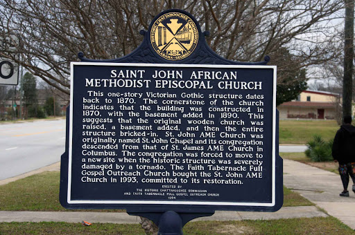 This one-story Victorian Gothic structure dates back to 1870. The cornerstone of the church indicates that the building was constructed in 1870 with the basement added in 1890. This suggests that...