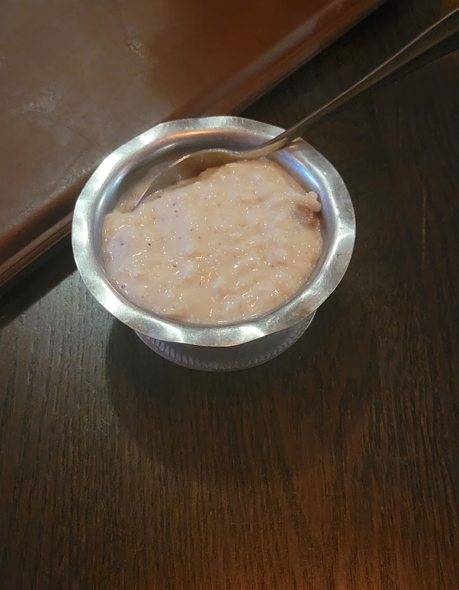 Rice pudding m