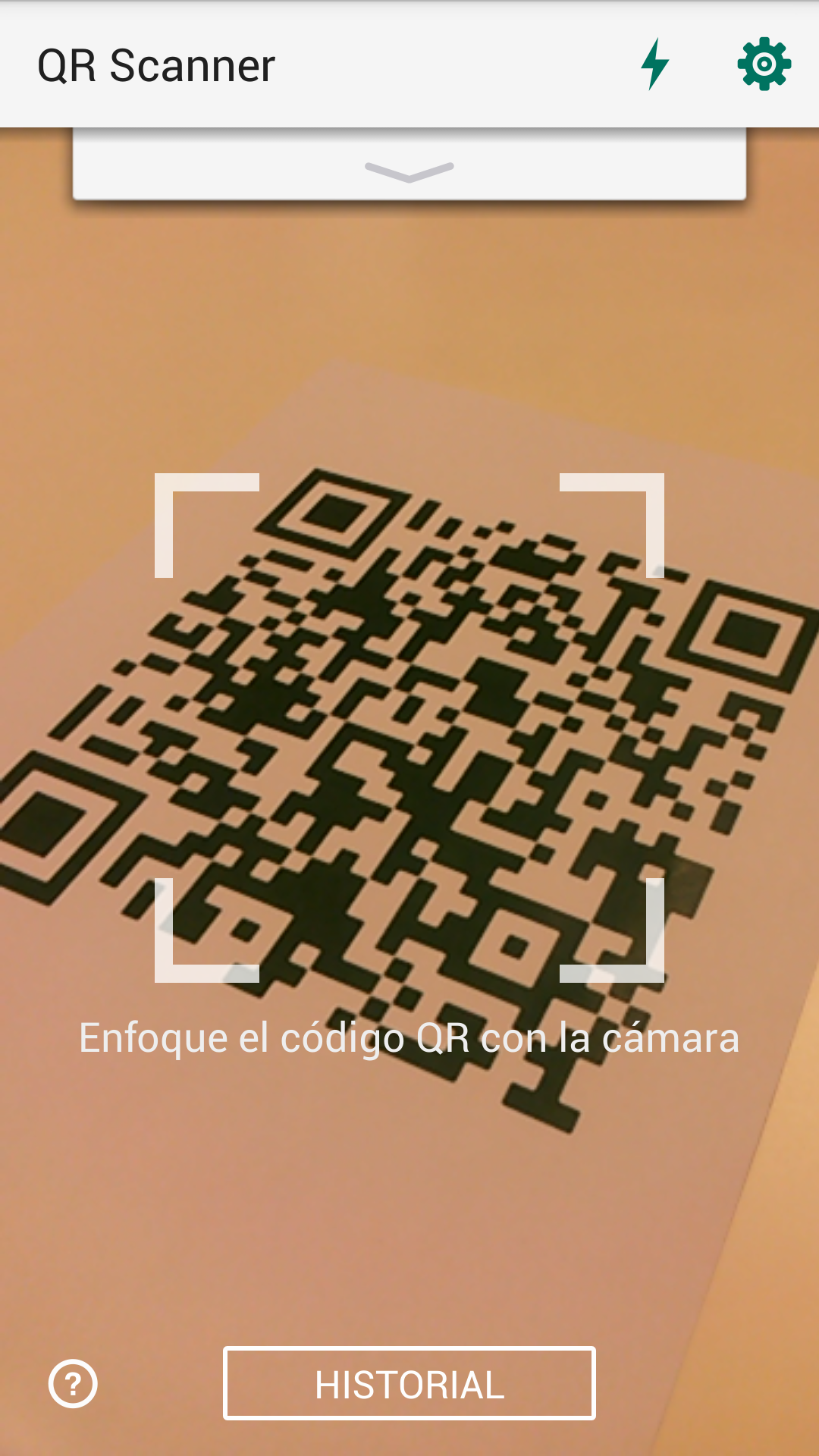 Android application QR Code Reader and Scanner: App for Android screenshort