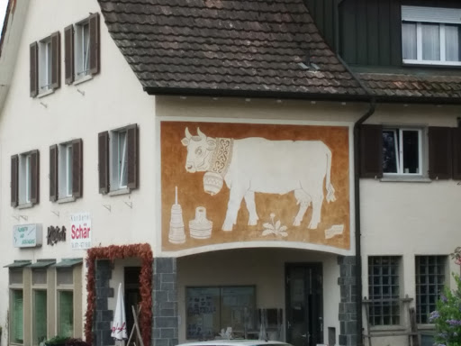 Swiss Cow Mural