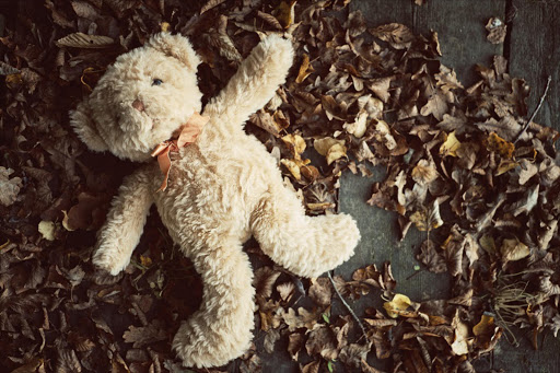 missing/abandoned child -stock image