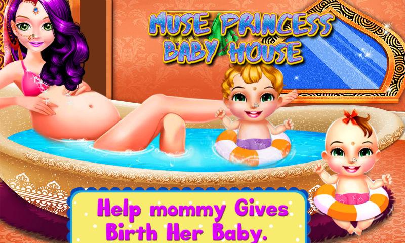 Android application Muse Princess Baby House screenshort