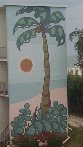 Palm Tree Mural 