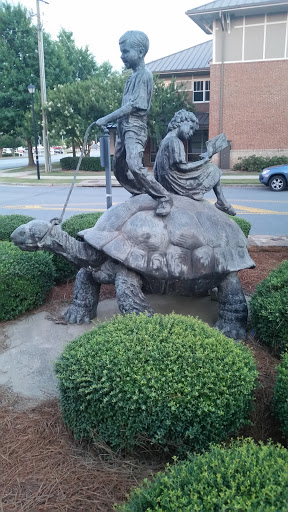 Turtle Ride Statue