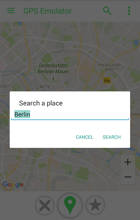 GPS Emulator — приложение на Android