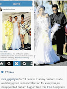 STOLE MY LOOK: Malusi Gigaba's wife, Nomachule, left, was 'bummed out' when she saw the dress worn by Ouma Sindane