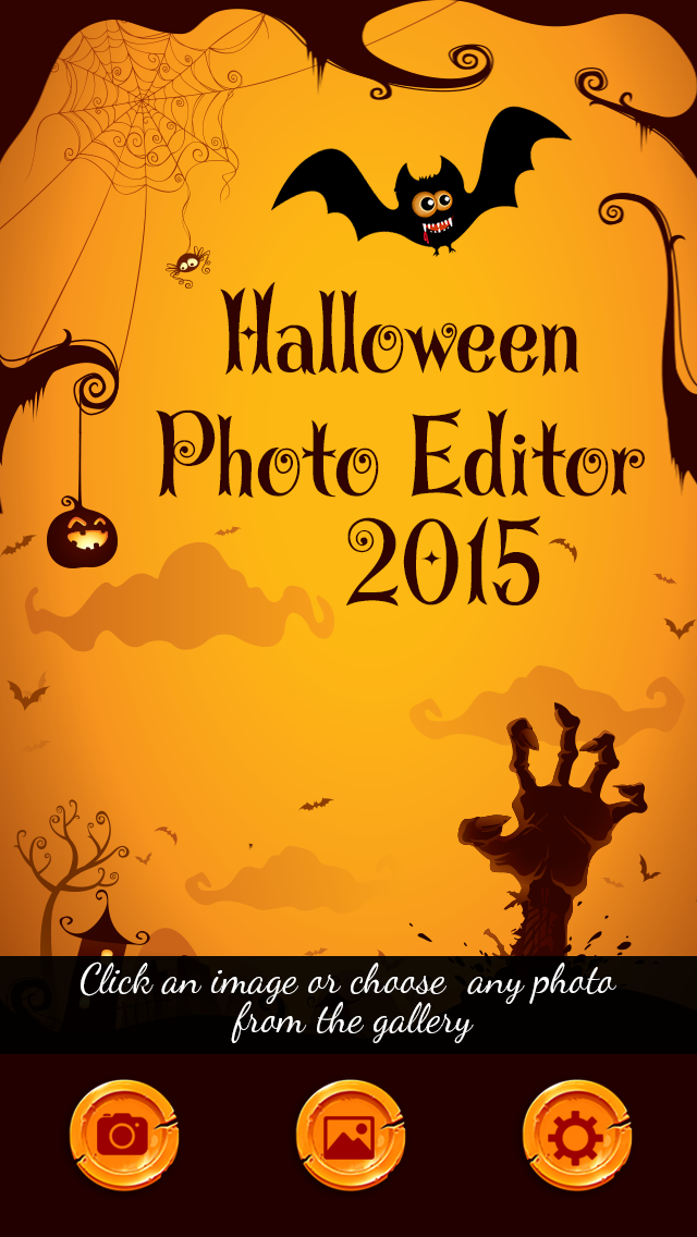 Android application Halloween Photo Editor 2015 screenshort