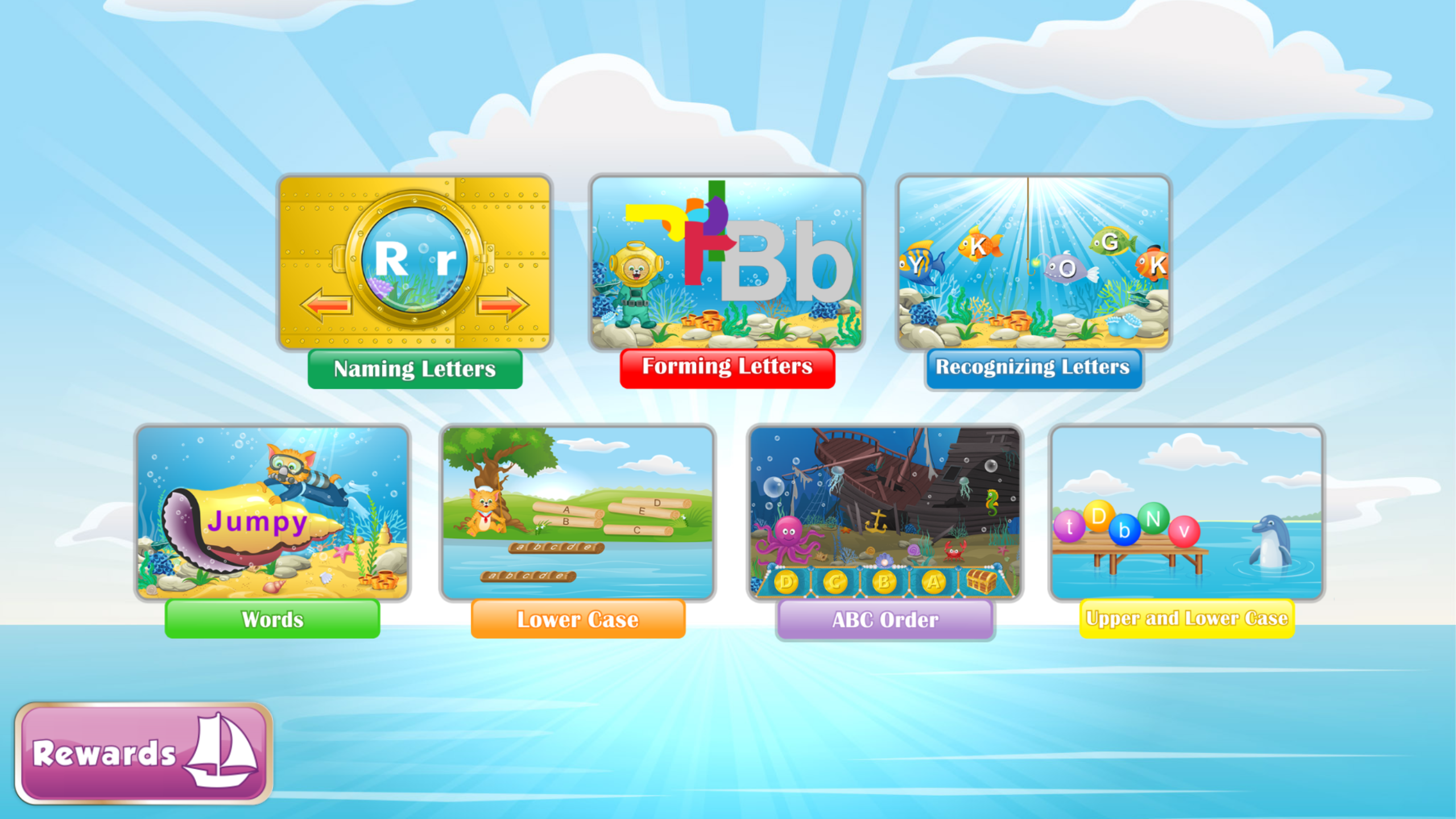 Android application Kids ABC Letters screenshort