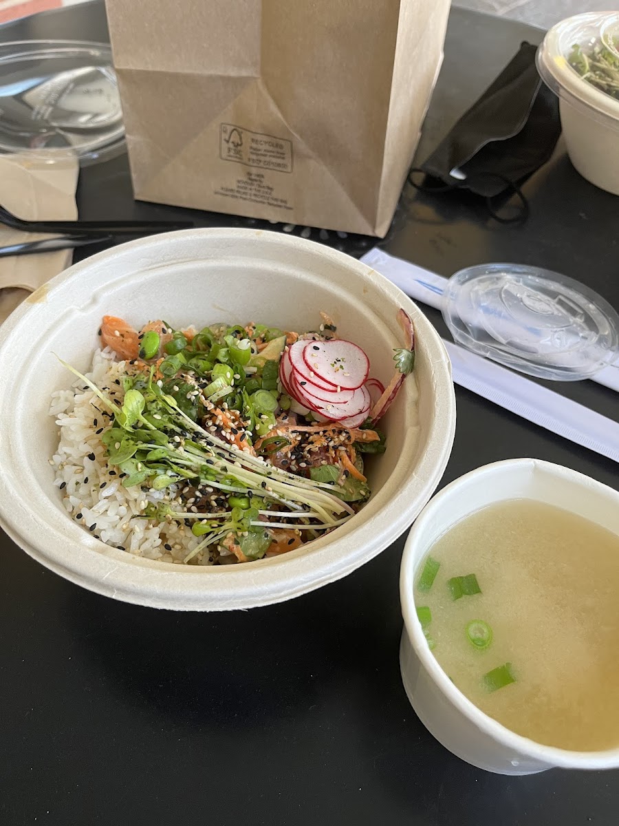 Gluten-Free at Poke City