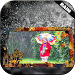 Rain Photo Frame Apk