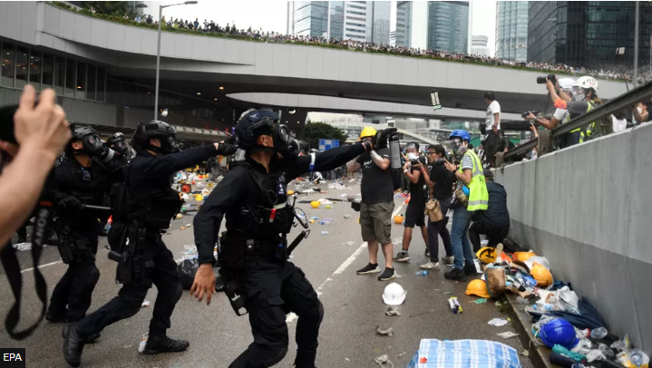 China passed a sweeping national security law in response to the 2019 mass protests in Hong Kong