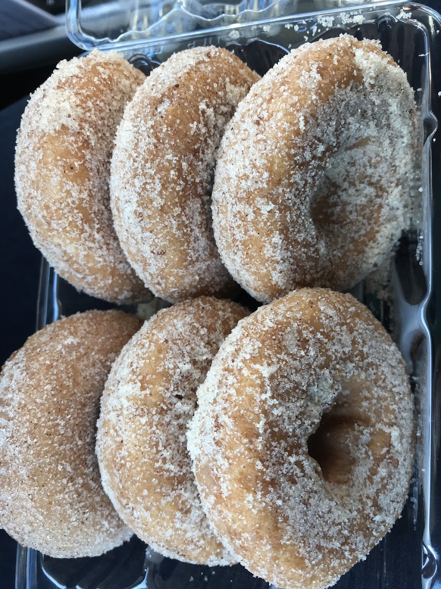 Cinnamon sugar donuts (also dairy free)