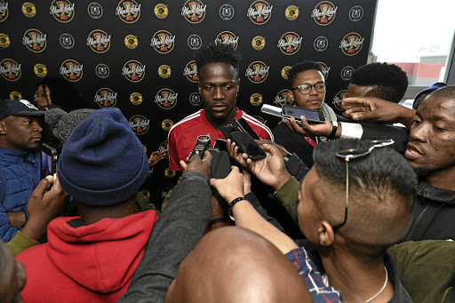 Orlando Pirates defender Justice Chabalala focused on breaking into Bucs' first eleven next season. / Lefty Shivambu/Gallo Images