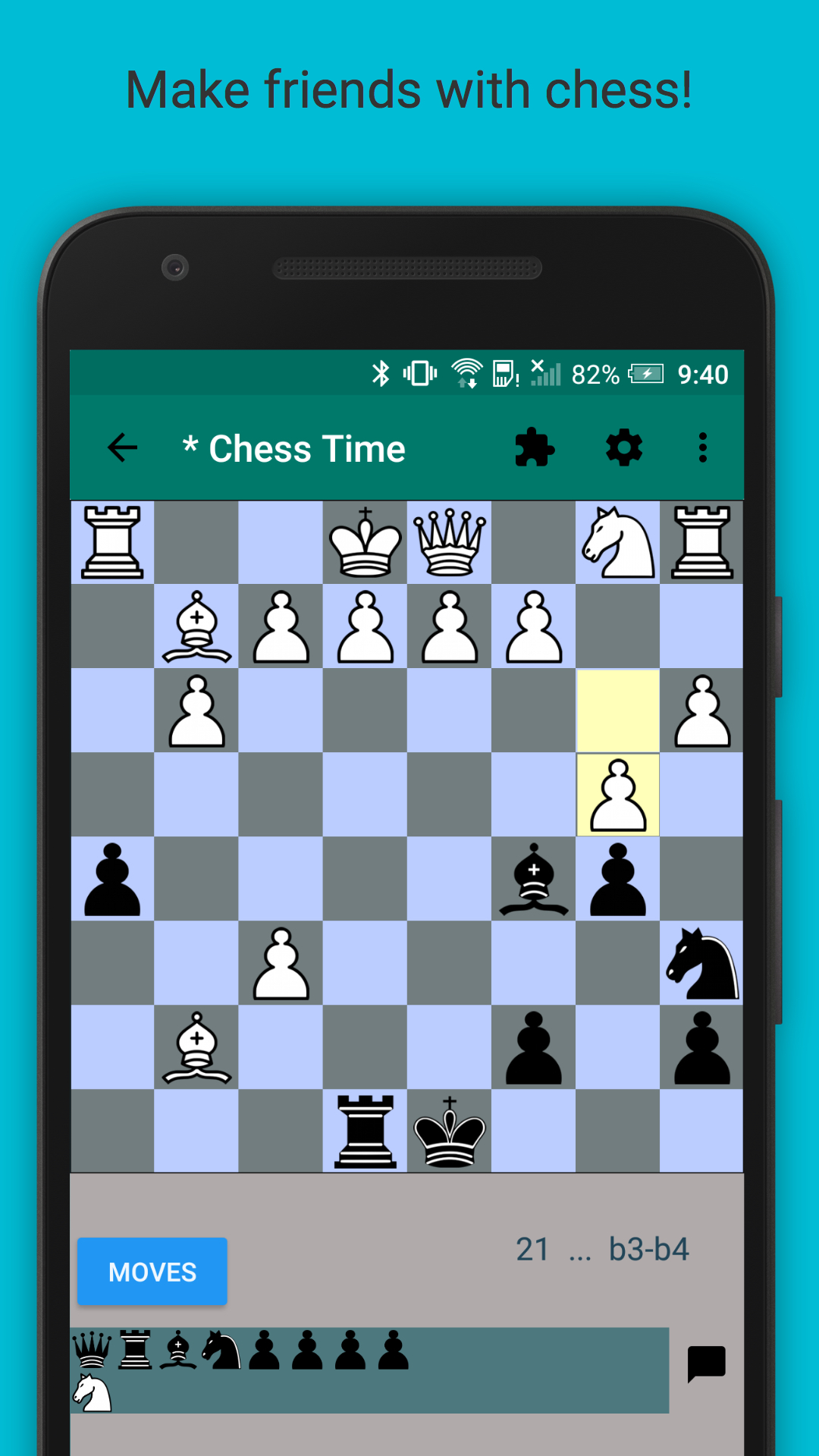 Android application Chess Time® Pro - Multiplayer screenshort