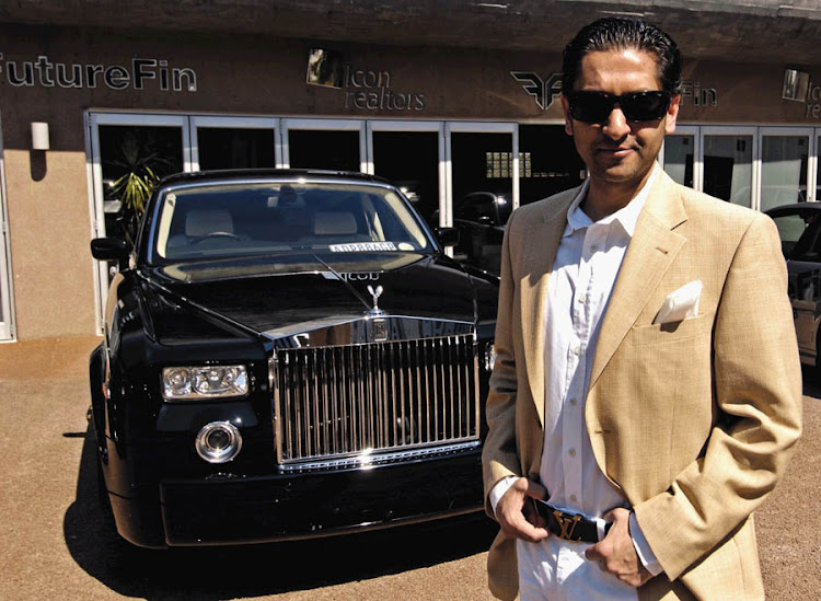 HIGH STAKES Johannesburg tycoon Zunaid Moti.