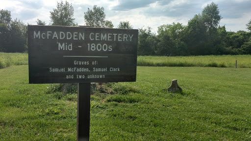 McFadden Cemetery Sign