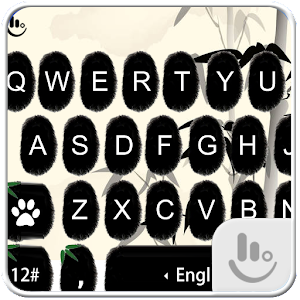 Download Cute Panda Keyboard Theme For PC Windows and Mac