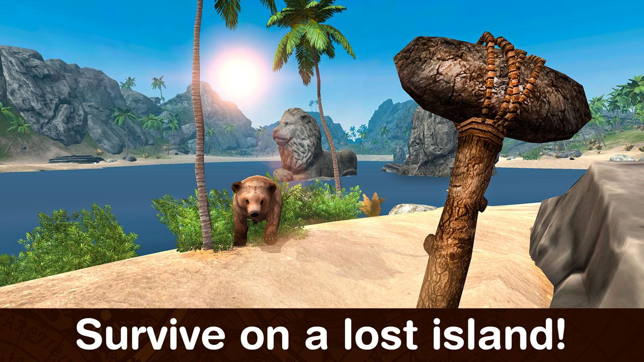 Android application Lost Island Survival Simulator screenshort