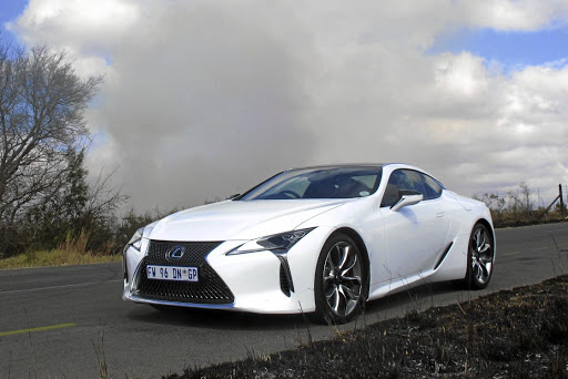 We are in awe of the design of the Lexus LC500