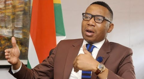 Deputy Higher Education Minister Mduduzi Manana