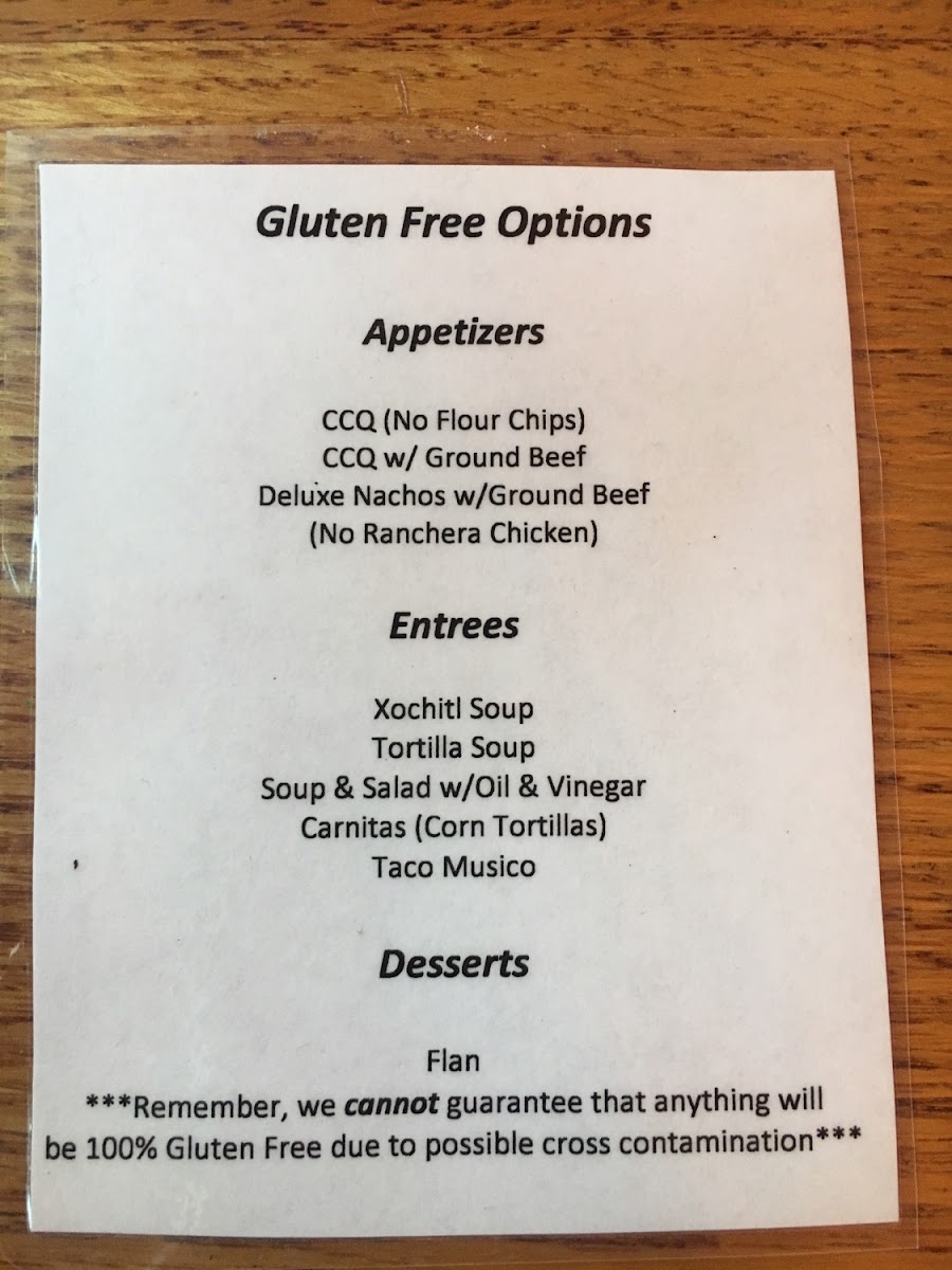Gluten-Free at Ninfa's Mexican Restaurant