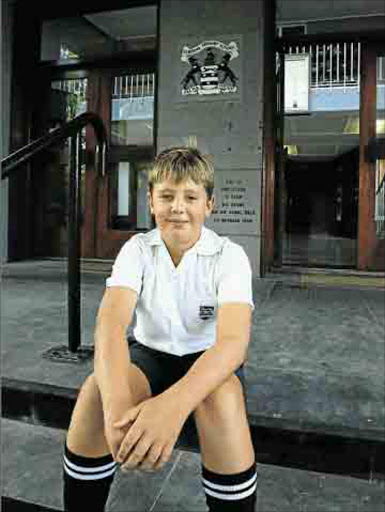 Adam Pennacchini, 10, a Grade 5 pupil from Selborne Primary, has touched the lives of many people, especially the needy and elderly Picture: MICHAEL PINYANA