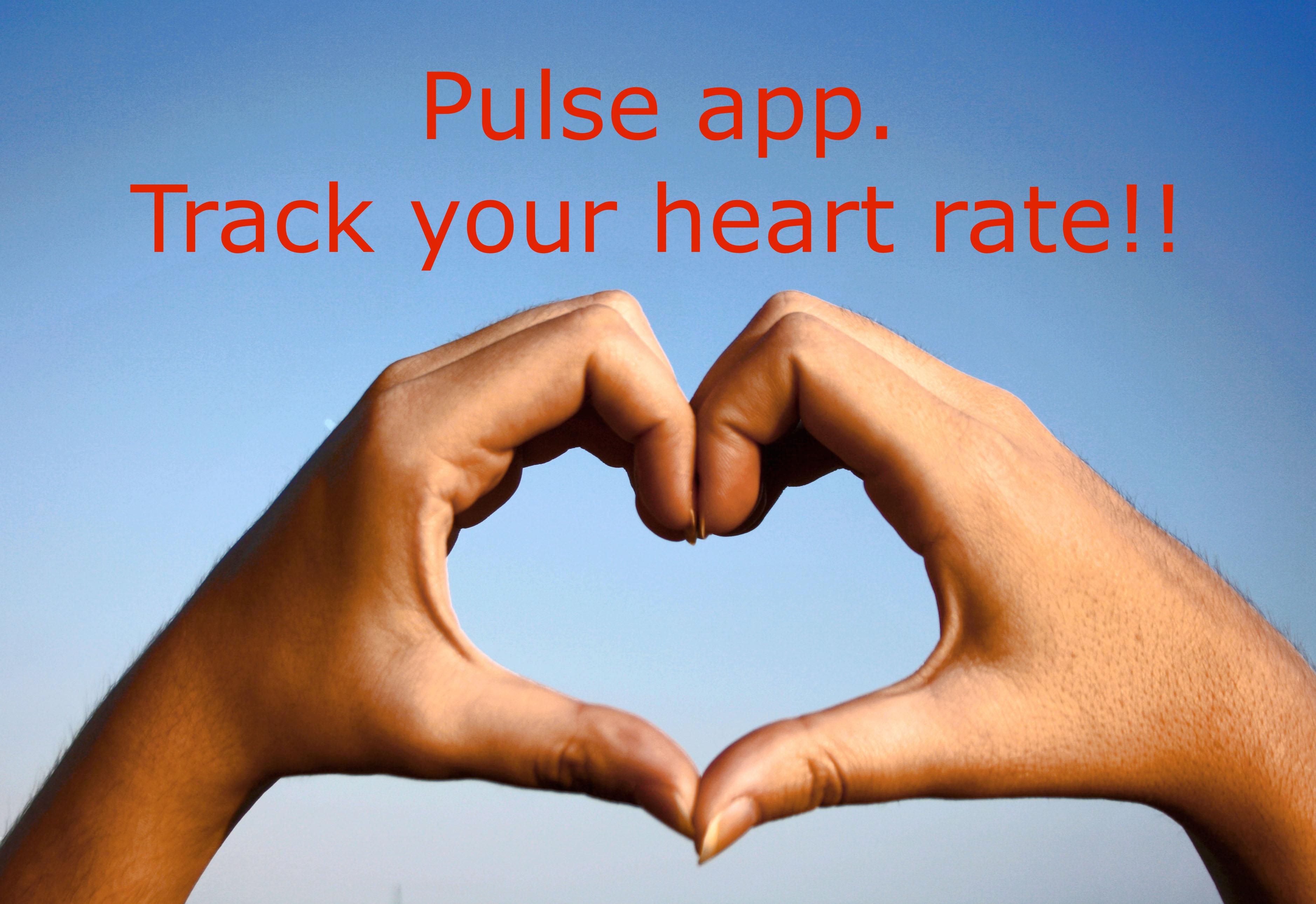 Android application Pulse - heart rate monitor screenshort