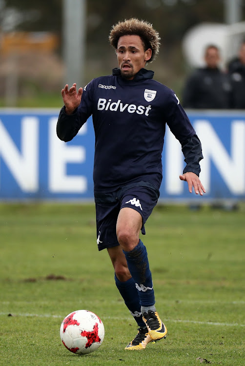 Daylon Claasen of Bidvest Wits during the pre season friendly match between Ajax Cape Town and Bidvest Wits at Ikamva, Cape Town on 15 July 2017.