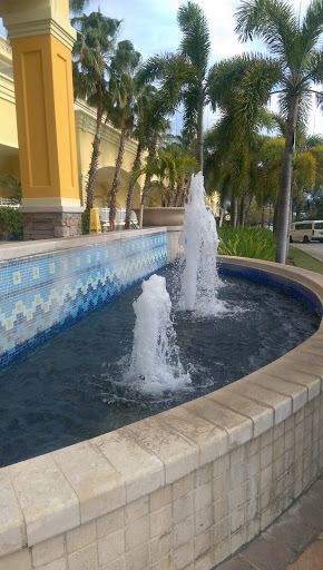 Entrance fountain