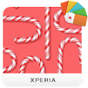 ダウンロード Xperia™ Candy Cane Theme をインストールする 最新 APK ダウンローダ