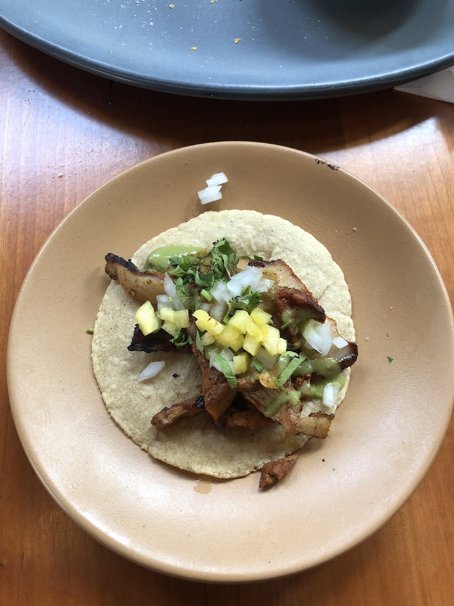 Gluten-Free Tacos at Sandy Point Beach House