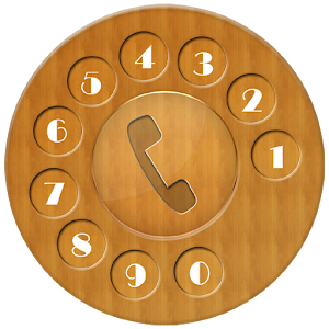Download Wooden Rotary Old Phone Dialer For PC Windows and Mac