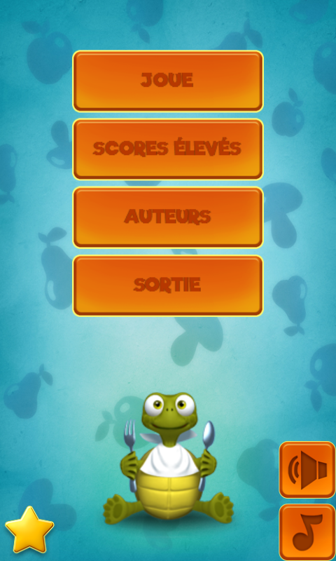 Android application Hungry Turtle screenshort