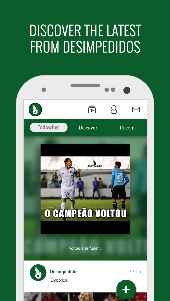 Android application Desimpedidos screenshort