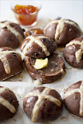 Choc-cross buns.