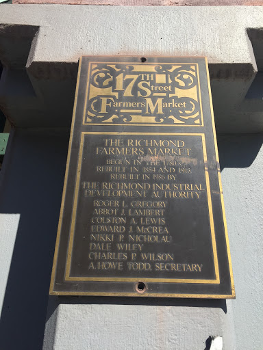 This historical 17th street Farmers Market is one of the many historical establishments in Richmond, VA. It is in the home of Shockoe Bottom, which was one of the largest slave trading community...