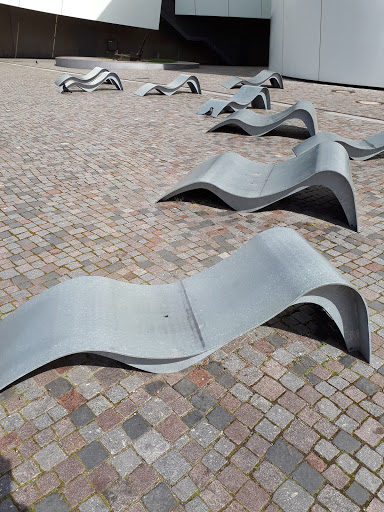 Skulptur im Stralsunder Hafen