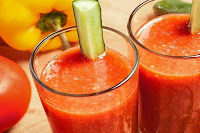 Tomato Capsicum Carrot Smoothie