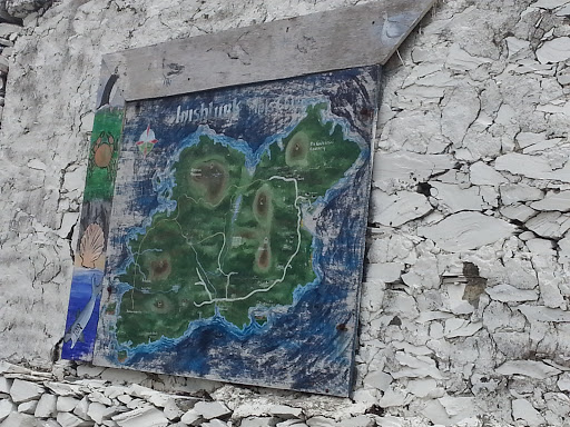 Inishturk Map Art